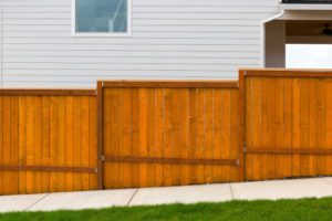 a great choice for materials is wood fencing
